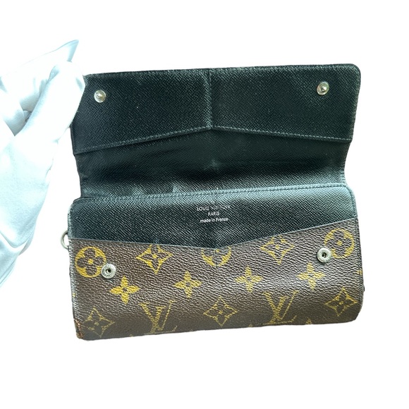 -MI0170 Louis Vuitton Monogram Macassar Portefeiulle Long Wallet - Picture 7 of 13